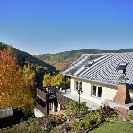Panoramic Retreat In Thuringia, Cleaning Included * Unterschönau